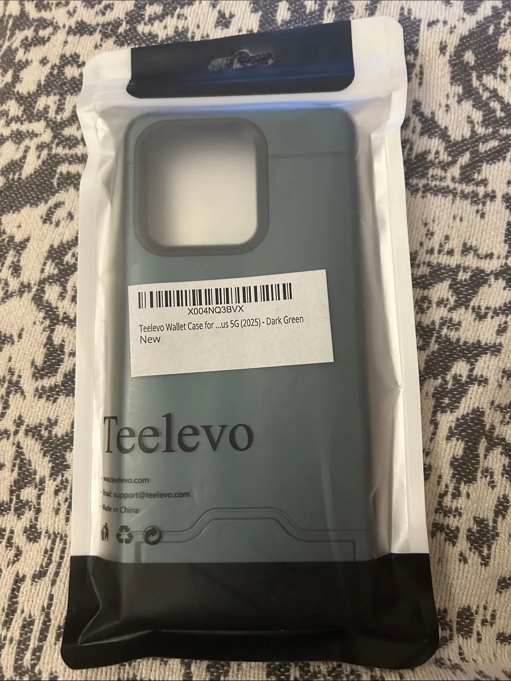 Protective Card Slot Case for Moto G Stylus 5G (2025) - Green NEW